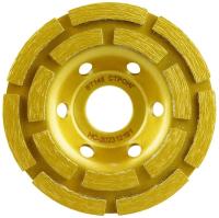 Алмазная чашка по бетону 125*22.23мм двухрядная Алмазная чашка по бетону 125*22.23мм двухрядная