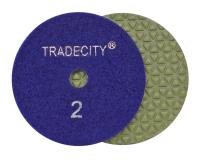 Алмазные гибкие шлифовальные круги Треугольник Pads 5-STEP №2 D100 Алмазные гибкие шлифовальные круги Треугольник Pads 5-STEP №2 D100