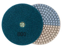 Алмазные гибкие шлифовальные круги ТриКолор Pads 7-STEP.D100 №800